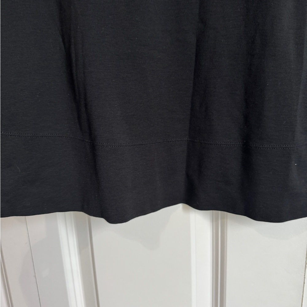J. Jill Perfect Pima 100% Pima Cotton Black Long Sleeve Tee Top T-Shirt Size XS - Picture 6 of 12